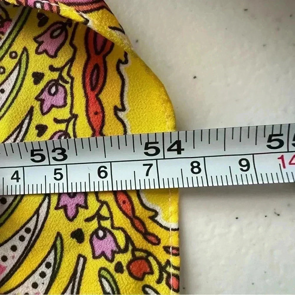 Cachè Wrap Top Double spaghetti Strap Halter Pleated Long Full Length Maxi Sz XS - Picture 16 of 16